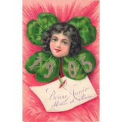 n°27825 - Carte Gaufrée -...