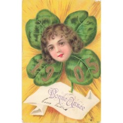 n°27826 - Carte Gaufrée -...