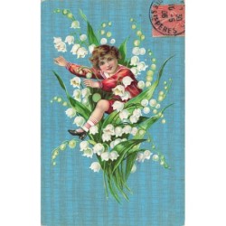 n°27834 - Carte Gaufrée -...