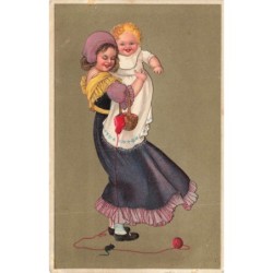 n°27844 - Carte Gaufrée -...