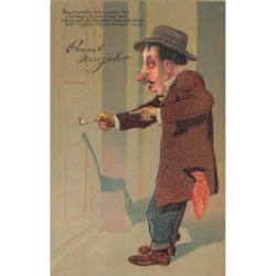 n°27847 - Carte Gaufrée -...