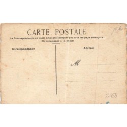n°27855 - Ludovic Cuyer 1912 - Carte peinte à la main - Coucher de Lune - Femme nue