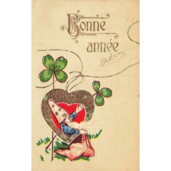 n°27858 - Carte Gaufrée -...