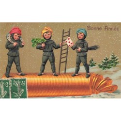 n°27860 - Carte Gaufrée -...