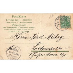 n°27880 - Carte Gaufrée - MSIB 13151 - Fröhliche Weihnachten - Ange Gardien portant des jouets dans un panier