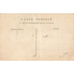 n°27897 - Silhouette NC Clausen - Homme de profil portant une moustache - Souvenir de l'Exposition de Nancy 1909