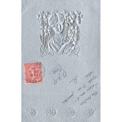 n°27900 - Carte Gaufrée...