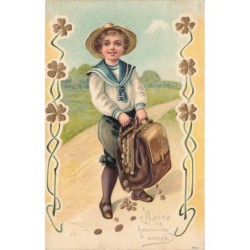 n°27917 - Carte Gaufrée -...