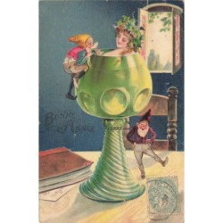 n°27918 - Carte Gaufrée -...