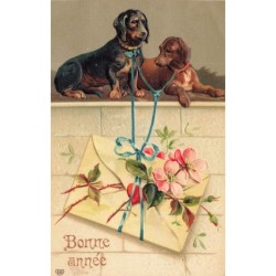 n°27924 - Carte Gaufrée -...