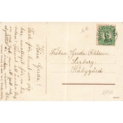 n°27931 - Nouvel An - Gott Nytt Ar - Enfants, l'une sur le dos de l'autre pour poster une lettre