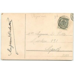 n°13181 - Bonne Année - Ramoneur près d'une jeune fille