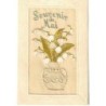 n°27952 - Fantaisie - Carte Brodée - Souvenir de Mai - Muguet
