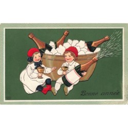 n°27972 - Carte Gaufrée -...