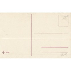n°28015 - Herzliche Pfingstgrüsse - Chien portant un panier rempli de fleurs - Bouledogue Français
