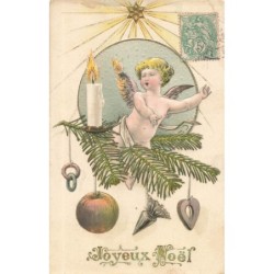 n°28017 - Carte Gaufrée -...