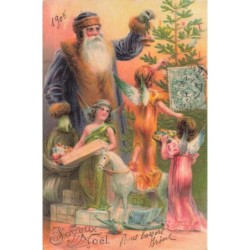 n°28019 - Carte Gaufrée -...