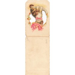 n°28043 - Carte à Système - Fantaisie - Chat portant un chapeau