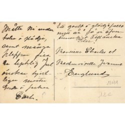 n°28071 - Noël - Hildur Söderberg - God Jul - Enfant peignant un sapin et un vieux bonhomme