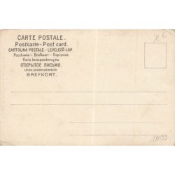 n°28099 - Fantaisie - Portrait d'une fillette devant un paysage de neige - Elephanten Kaffee