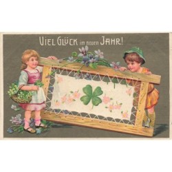 n°28117 - Carte Gaufrée -...