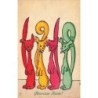 n°28121 - MM Vienne n°427 - Heureuse Année 1918 - Chats de couleurs