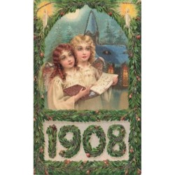n°28156 - Nouvel An - 1908...