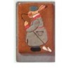 n°13359 - Lapin habillé sur Biscuit - Pain Epice