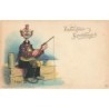 n°28179 - Saint-Valentin - Illustrateur F. Opper - Valentine Greetings - Clown pêchant