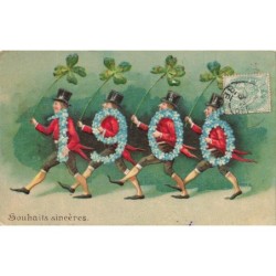 n°28180 - Carte Gaufrée -...