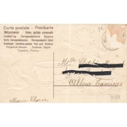 n°28181 - Carte Gaufrée - Clapsaddle - Anges, dont l'un frappant sur des gros tambours