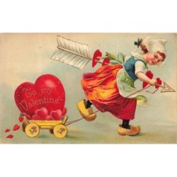 n°28186 - Carte Gaufrée -...