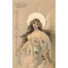 n°28201 - Noël - Fröhliche Weihnachten - Jeune femme tenant des marionnettes