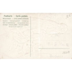 n°28218 - Carte Gaufrée - Noël - Fröhliche Weihnachten - Enfants parlant avec le Père Noël