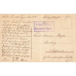 n°28225 - Carte Gaufrée - Joyeux Noël- Anges gardiens veillant sur un bébé