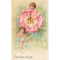 n°28229 - Carte Gaufrée -...