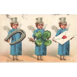 n°28240 - Carte Gaufrée -...