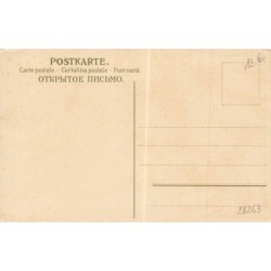 n°28263 - Fantaisie - Art Nouveau - Meissner - Frohes Fest - Gui