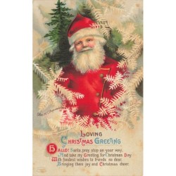 n°28274 - Carte Gaufrée -...