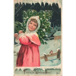 n°28279 - Carte Gaufrée -...