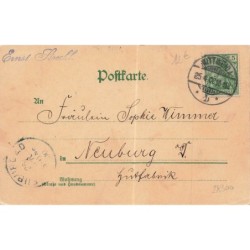n°28300 - Fantaisie - Die Fünf Sinne : Das Gehör - Les Cinq Sens : L'Ouïe - Angelot, art nouveau