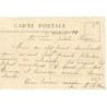 n°28252 - Fantaisie - Carte Tissée Soie - Bonne Année - Paysage et roses
