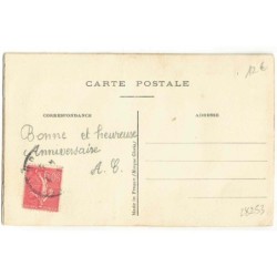 n°28253 - Fantaisie - Carte Brodée - Paon