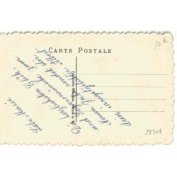 n°28301 - Fantaisie - Carte Brodée - Bonne Année - Maison sous la neige