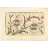 n°28303 - Fantaisie - Carte Brodée - Bonne Année - Fleurs Edelweiss