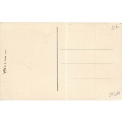 n°28311 - Illustrateur Xavier Sager - La Mode d'hier - La Mode d'aujourd'hui - Femme portant une jupe à pois