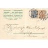 n°28338 - Carte Gaufrée - Clapsaddle - Fröhliches Neujahr 1905 - Têtes d'anges au-dessus de cloches