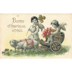 n°28360 - Carte Gaufrée -...