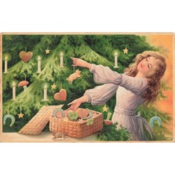 n°28375 - Carte Gaufrée-...