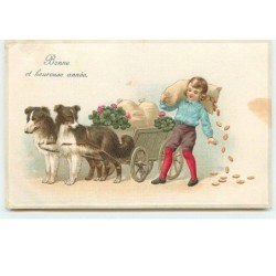 n°13393 - Carte Gaufrée -...
